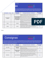 Consignas para Socializar - Hoja 1