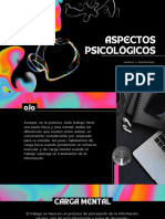 Unidad 5 Aspectos Psicológicos (Ergonomía)