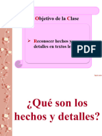 2. Hechos y Detalles