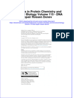 Advances in Protein Chemistry and Structural Biology Volume 115 Dna Repair Rossen Donev Full Chapter