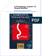 Advances In Parasitology Volume 115 Russell Stothard full chapter