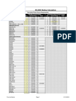 Addressable Panels - Battery Calcs