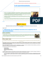 Elaboración Del Plan de Aprovisionamiento - Tema 1 GL01