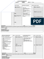 Lesson Plan - GR 5 HL