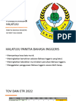 Pembentangan Halatuju Bahasa Inggeris