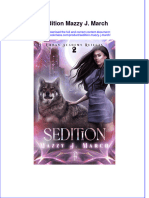 Sedition Mazzy J March full download chapter