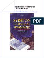 Sedition in Liberal Democracies Anushka Singh Full Download Chapter