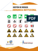 Plan - de - Emergencia - Institucional SECRETARIA NACIONAL DE RIESGOS
