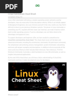 Linux Commands Cheat Sheet - Beginner To Advanced