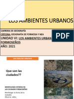 Unidad 6 Ambientes Urbanos y Agrarios URBANO