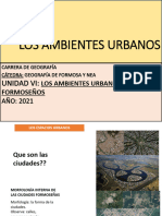 Unidad 6 Ambientes urbanos y agrarios URBANO