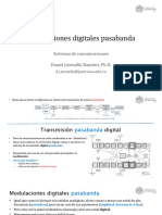 Sistemas de Comunicaciones 8 - Modulaciones Digitales Pasabanda