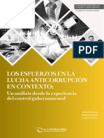 Libro - Los Esfuerzos en La Lucha Contra La Corrupción PDF