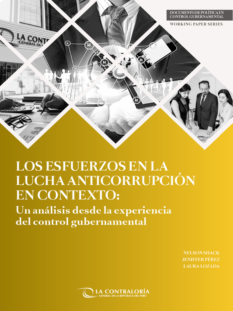 Libro - Los Esfuerzos en La Lucha Contra La Corrupción PDF | PDF ...
