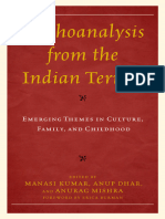 (Psychoanalytic Studies (Series) ) Dhar, Anup Kumar - Kumar, Manasi - Mishra, Anurag - Psychoanalysis From The Indian Terroir - Emerging Themes in Culture, Family, and Childhood-Lexington Books (2018)