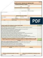 Permiso para Manipulación y Manejo de Tuberías de HDPE 2017