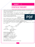 935) Statistics Sheet - (1 To 7)