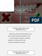 Igienizarea Dentară Profesională