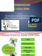 Perkembangan Anak Usia Dini