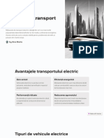 Mijloace de Transport Electric: by Ana Maria