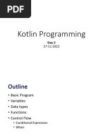 Kotlin Programming-Day2