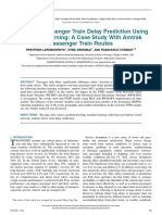 Real-Time Passenger Train Delay Prediction Using Machine Learning A Case Study With Amtrak P