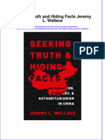 Seeking Truth and Hiding Facts Jeremy L Wallace Full Download Chapter