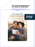 Contemporary Human Geography 5E 5Th Edition James M Rubenstein Full Chapter