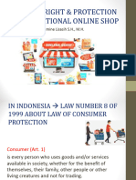 Consumer Right & Protection On International Online Shop