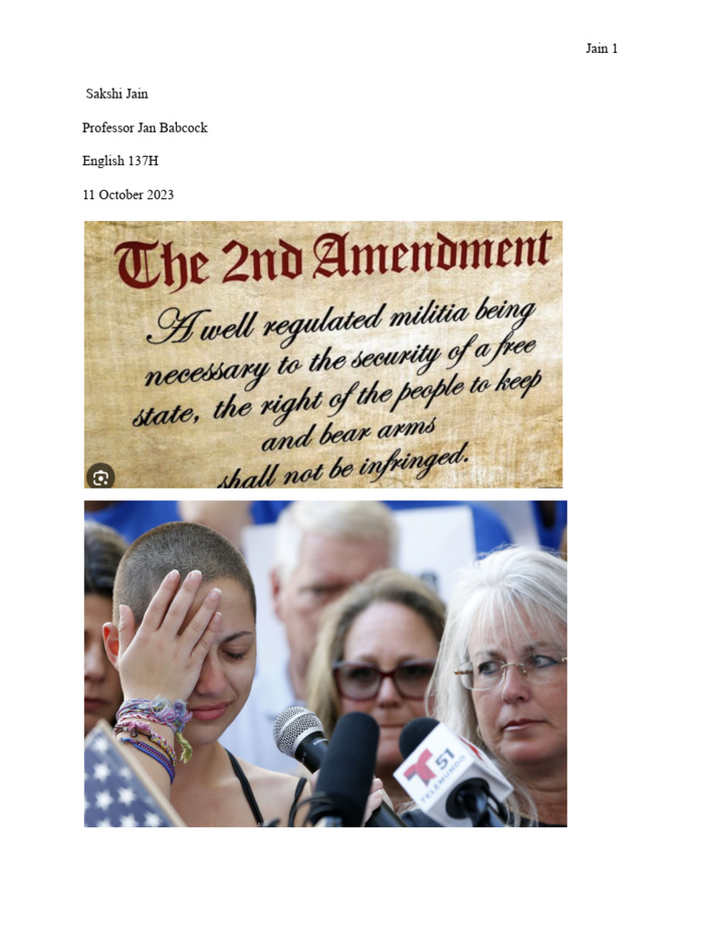 Analyzing Second Amendment Misinterpretations | PDF | Second Amendment ...