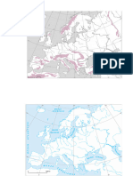 Mapa Konturowa Europy - Wody I Ukształtowanie Powierzchni