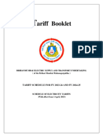 MTRRetailElectricityTariffScheduleBooklet (English) 27 04 2023