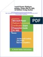 Microsoft Power Platform Fundamentals Exam Ref PL 900 Second Edition Craig Zacker Download PDF Chapter