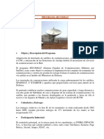 Objeto y Descripción Secomsat (Sistema Español de Comunicaciones Militares Por Satélite)