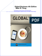 Global 4 Global Business 4Th Edition Mike W Peng full chapter