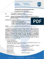 Informe Nº038-2024-Alcanzo Conformidad Tecnica de Liquidacion de Obra Tatantgos y Chapiz