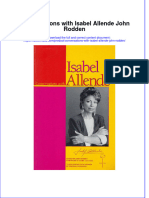 Conversations With Isabel Allende John Rodden full chapter