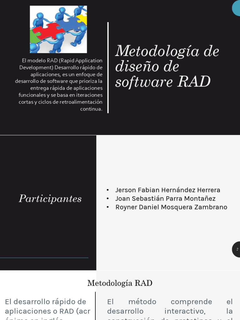 Metodología RAD en Desarrollo de Software | PDF | Software | Ingeniería ...