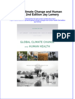 Global Climate Change And Human Health 2Nd Edition Jay Lemery full chapter
