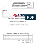 Ficha Tecnica Cable NH-80