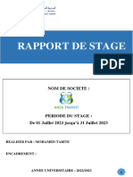 Rapport de Stage Mohamed Tabite (1)