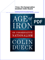 Age of Iron On Conservative Nationalism Colin Dueck Full Chapter