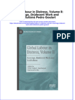 Global Labour In Distress Volume Ii Earnings Indecent Work And Institutions Pedro Goulart full chapter