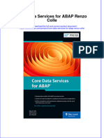 Core Data Services For Abap Renzo Colle Full Chapter