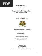 Campus Networking Mid Term Report