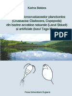 Ecologia Microcrustaceelor Planctonice in Bazine Acvatice Naturale