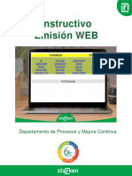 Instructivo Emisión WEB IN-OP-EWEB-001