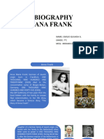 Biography Ana Frank
