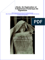 Mind The Body An Exploration of Bodily Self Awareness Frederique de Vignemont Download PDF Chapter