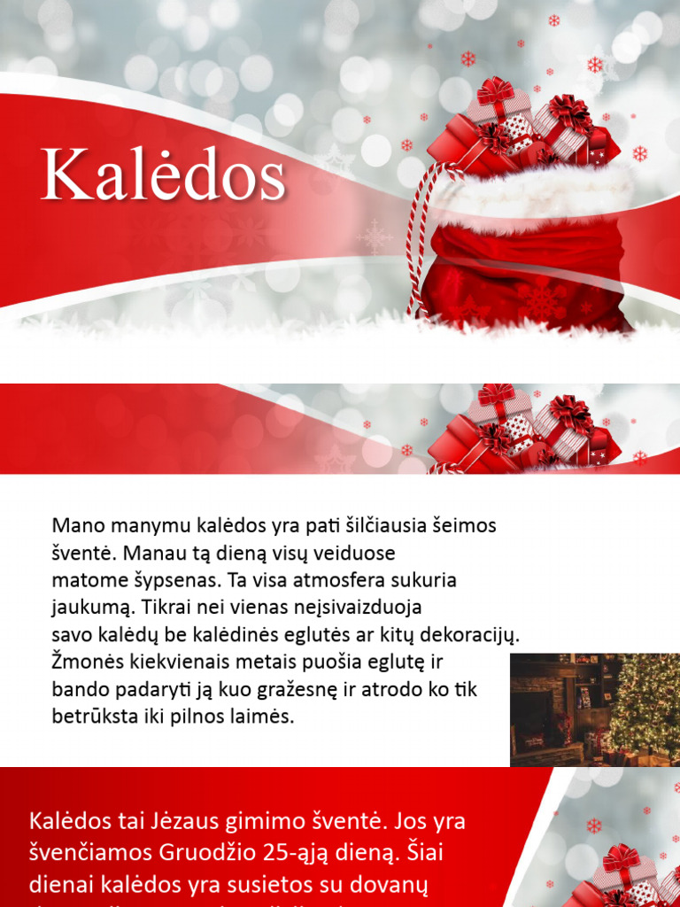 Kalėdos | PDF